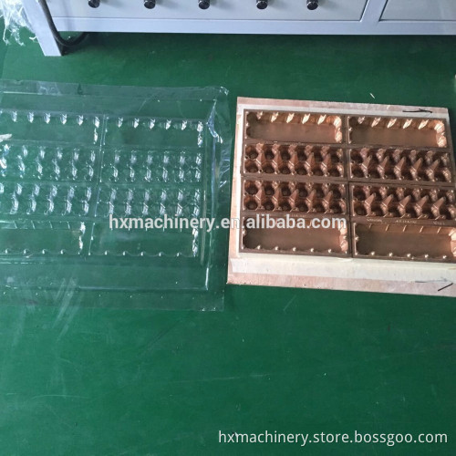 2015 Top sale Semi Auto Plastic Chocolate Tray Forming Machine